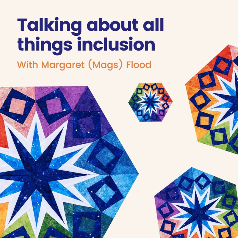 Talking about all things inclusion. The podcast is here.